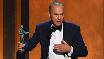 Michael Keaton Almost Missed His 2022 SAG Awards Win -- See His Emotional Speech